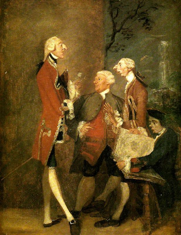 Sir Joshua Reynolds four learnes milordi oil painting image